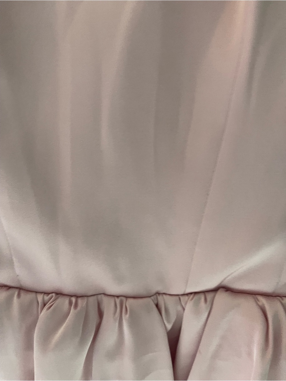 Light Pink Spaghetti Strap Babydoll Dress - Picture 3 of 4